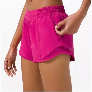 NWT Lululemon Hotty Hot Short Ripened Raspberry